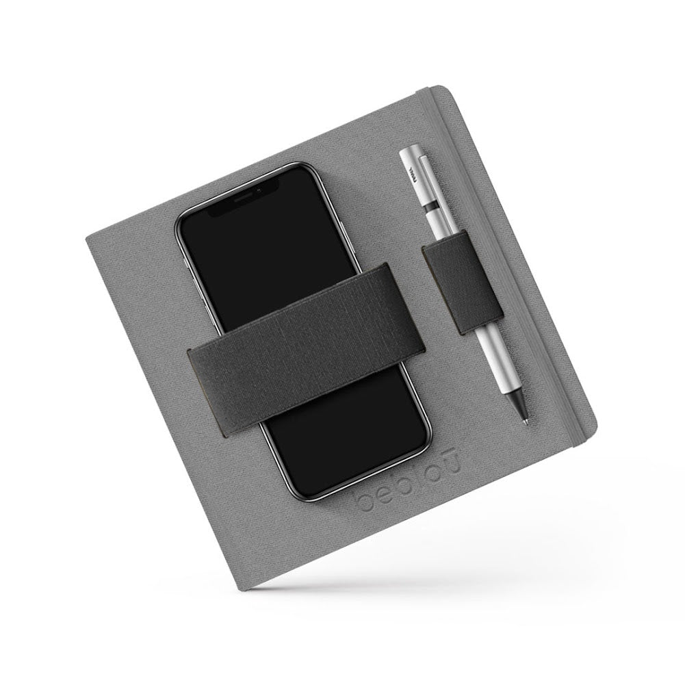 FLEX - Notebook with embedded organizer - Beblau