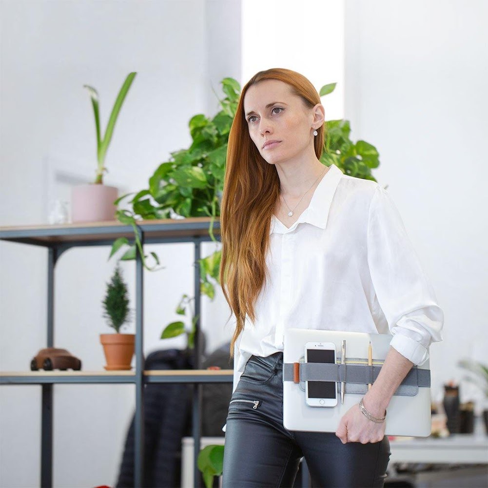 SLIM - Organizer attachable to laptops - Beblau